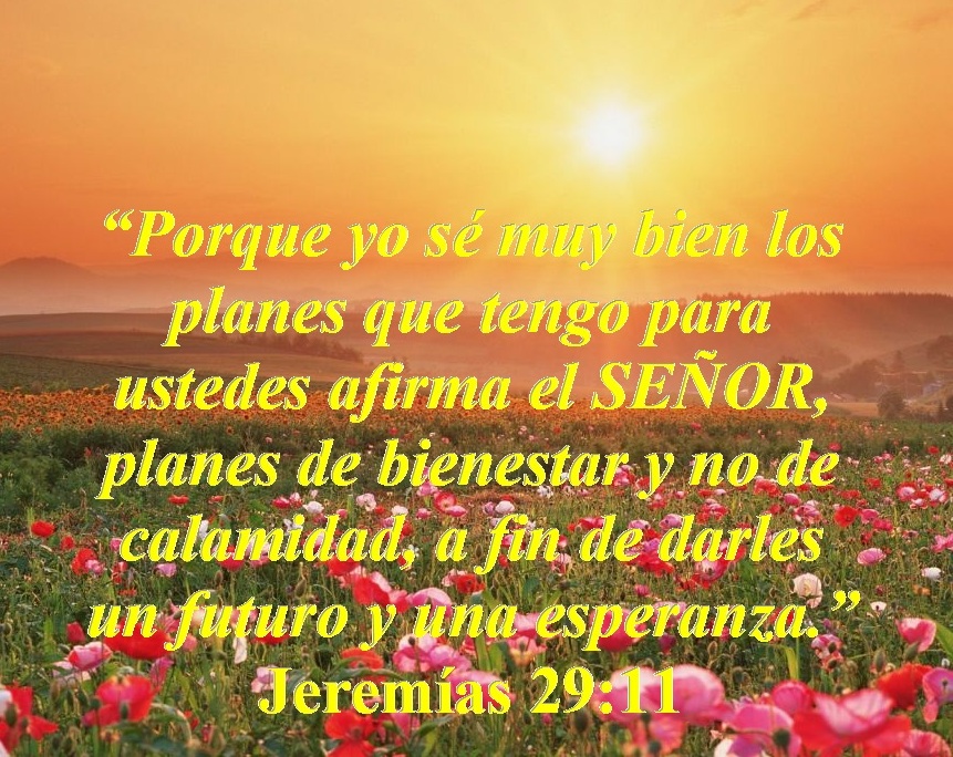 Nieuw LOS PLANES QUE DIOS TIENE PARA NOSOTROS – Jeremías 29:11 | Mission BA-52